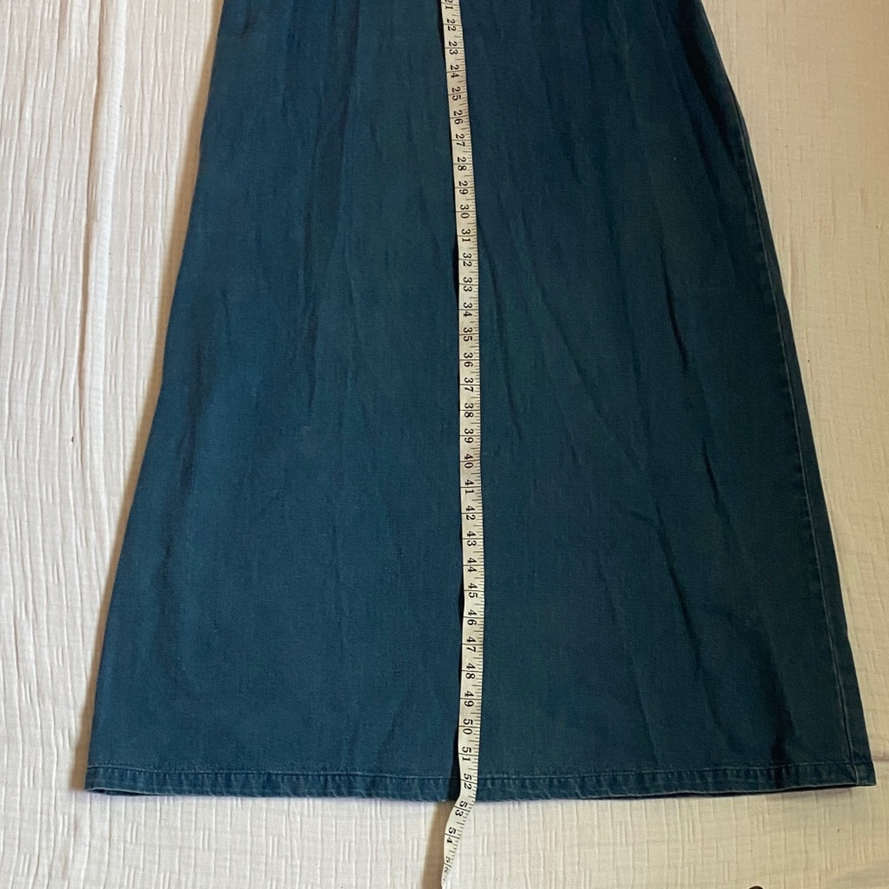 DIRECTIVES Casual Blue Denim Overall Dress - Picture 7 of 8